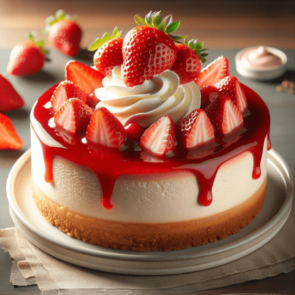 Strawberries Cheasecake